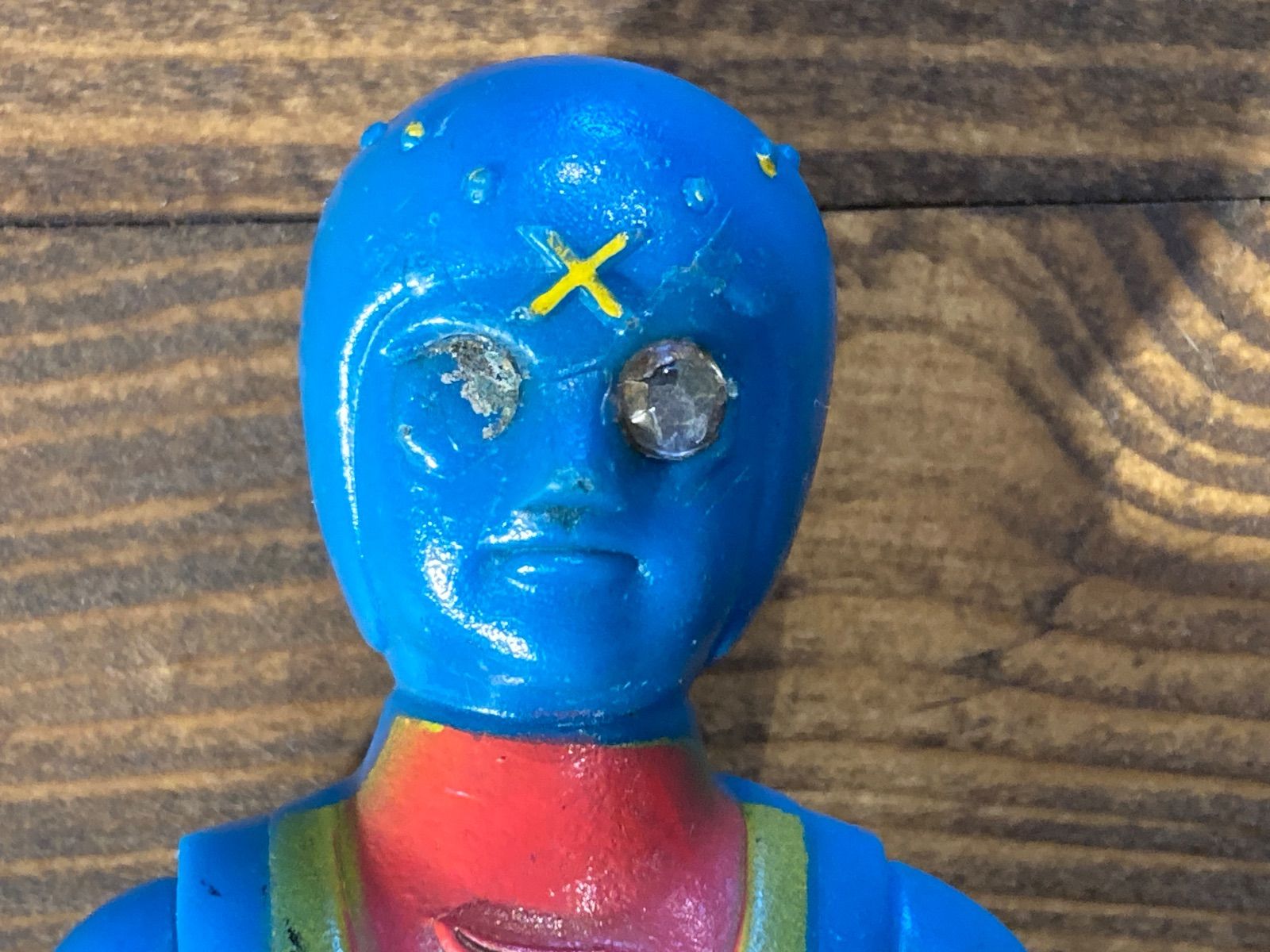 MP063) ポピー ダイヤモンドアイ 石取れ 記名有り 昭和レトロ 当時物