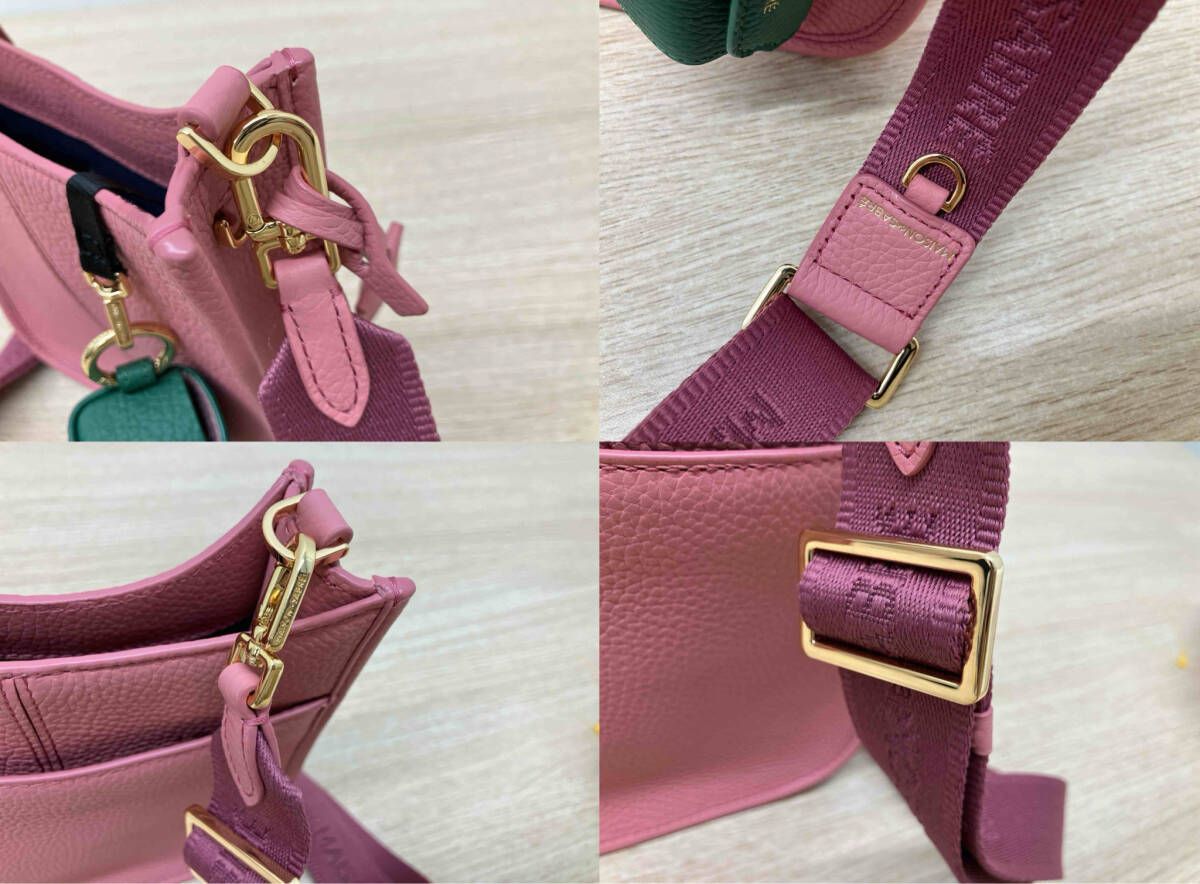 MAISON de SABRE ショルダーバッグ ミニムーンショルダーバッグ ピンク 