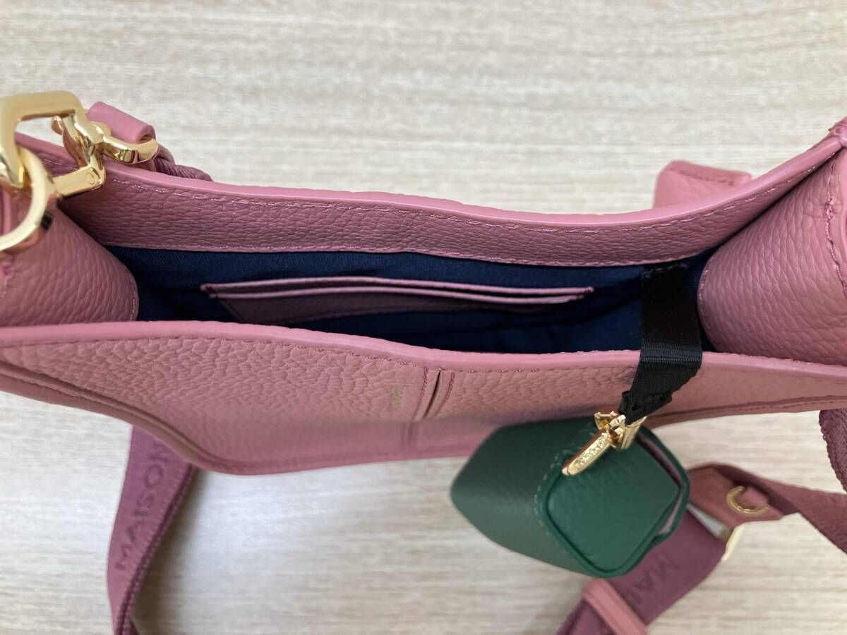 MAISON de SABRE ショルダーバッグ ミニムーンショルダーバッグ ピンク 