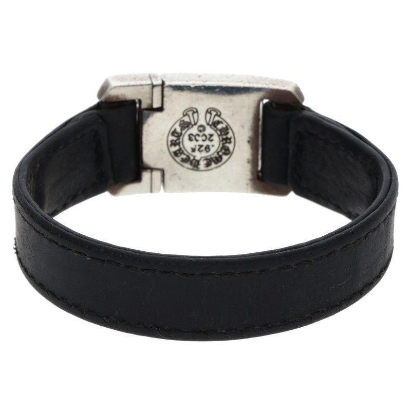 クロムハーツ HARNESS CLASP/ハーネスクラスプ レザーブレスレット
