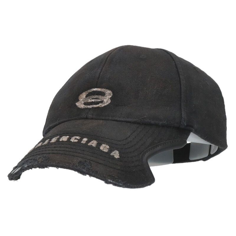 バレンシアガ 23AW Unity Sports Icon Cap 766864 410B2 ダメージ加工
