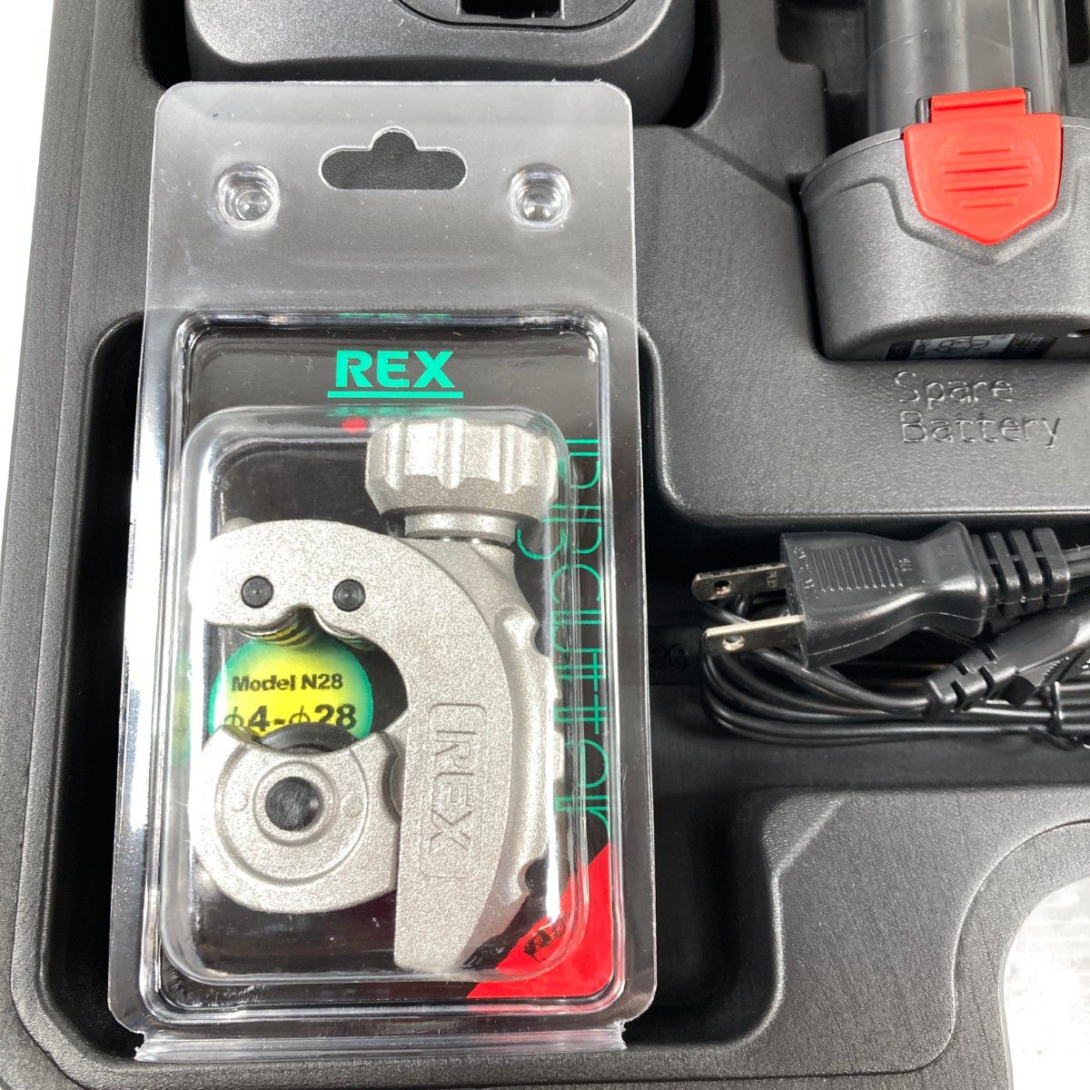  ＊＊REX レッキス 10.8 V コードレスフ ルール 付属品完備 PSEマークあり RF 20 SⅡ ブラック その他 電動工具 エア工具