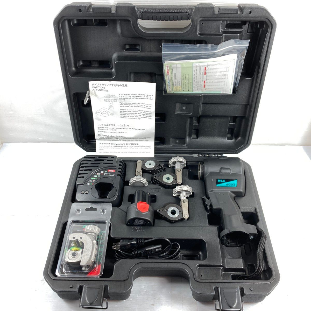 ＊＊REX レッキス 10.8 V コードレスフ ルール 付属品完備 PSEマークあり RF 20 SⅡ ブラック