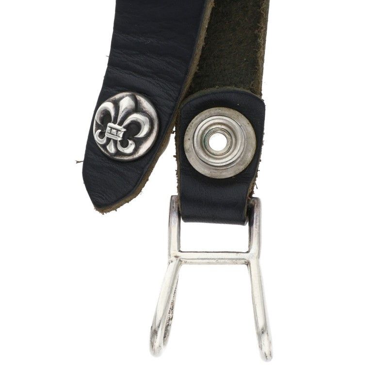 クロムハーツ BELT LOOP ベルトループ　フレア クロムハーツ BELT LOOP BSフレアボタンレザーベルトループ メンズ