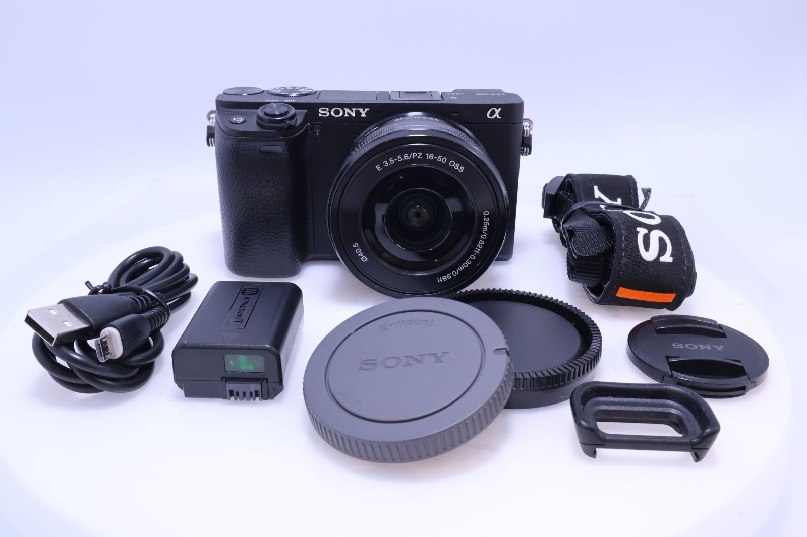 【付属品多数】SONY α6400 パワーズームレンズキット（SELP1650） 4,277回】SONY α6400 パワーズームレンズキット(同梱レンズ:SELP1650