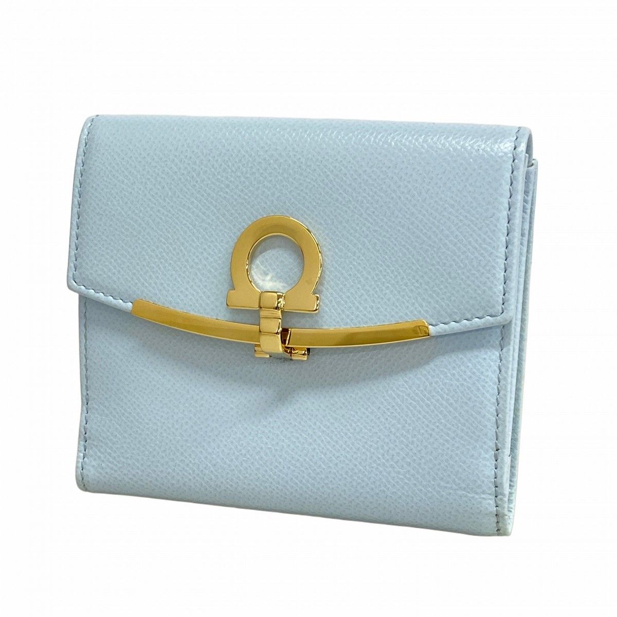 ☆SALE【6ab1572】サルヴァトーレフェラガモ 財布 ガンチーニ レザー