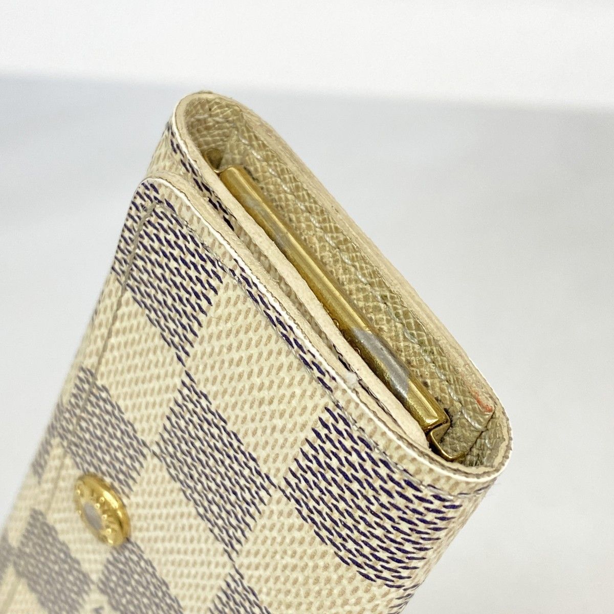 ☆SALE【6ab1579】ルイヴィトン キーケース ダミエ・アズール