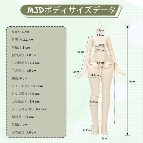  MJDドール 1|8スケール 可動フィギュア アニメ人形 20 cm 15歳以上対象 PVC-ABS製 衣装付き コレクタブルフィギュア momotale 鈴蘭絮語 彡 4 beac 2 f 7 その他 キッチン 食器