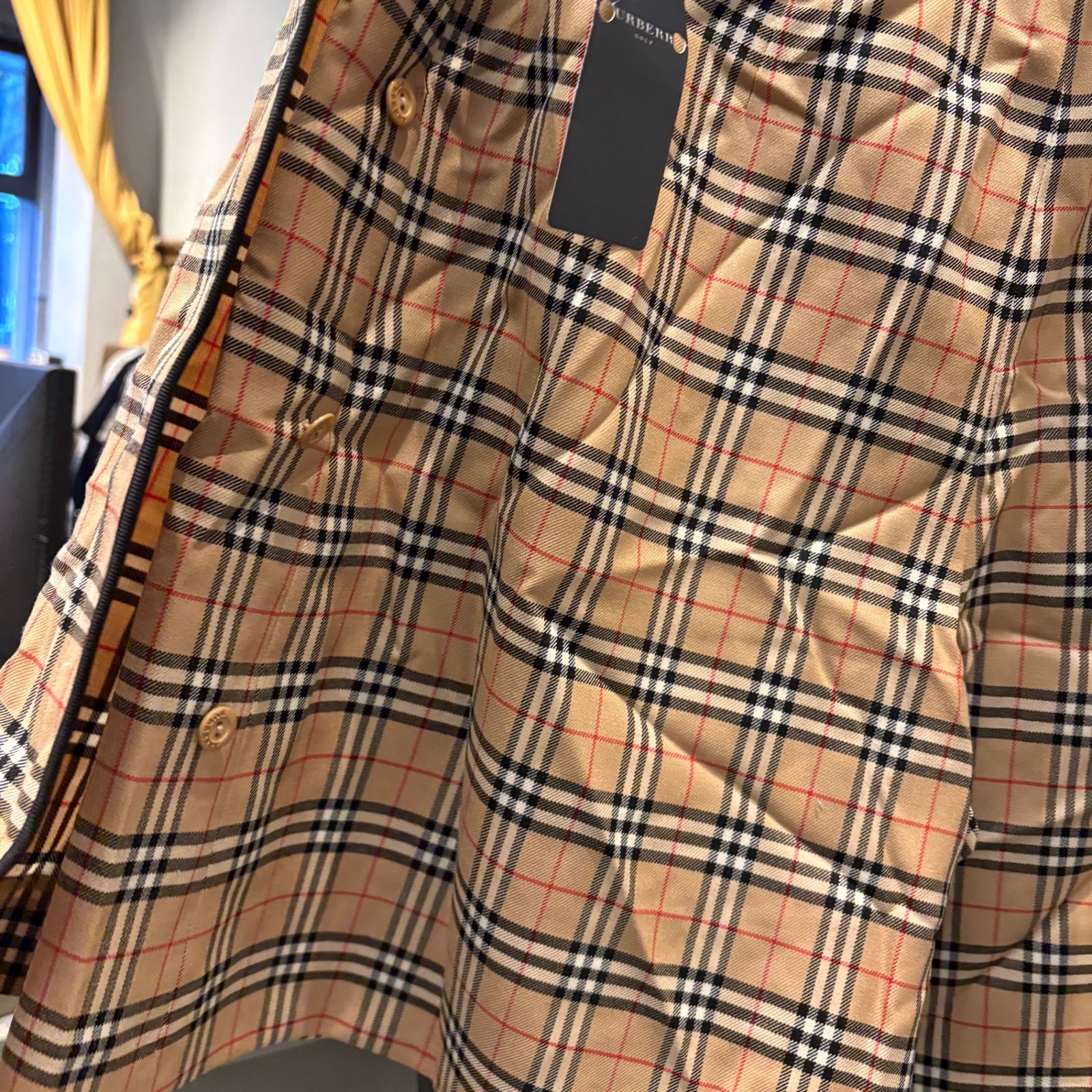 東あずま店 併売品】 BURBERRY LONDON バーバリー ゴルフ golf