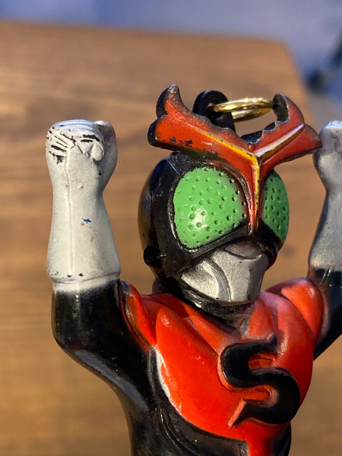 MP064) ポピー 仮面ライダー ストロンガー ソフビ キーホルダー