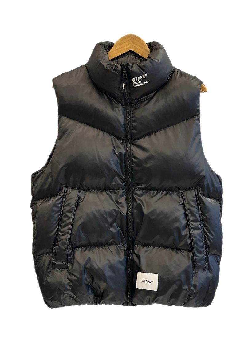 ダブルタップス WTAPS 22AW BIVOUAC VEST 中綿ベスト 黒 222BRDT-JKM01