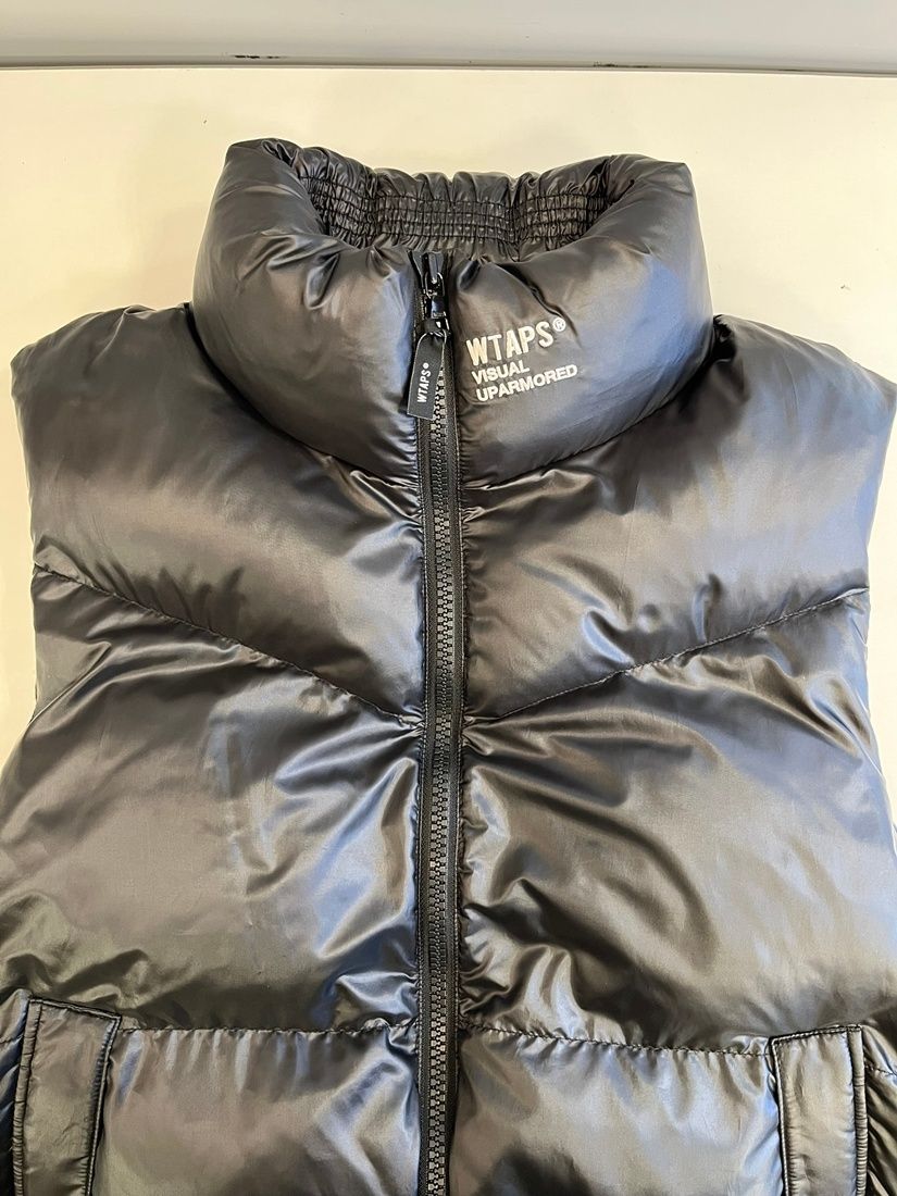 ダブルタップス WTAPS 22AW BIVOUAC VEST 中綿ベスト 黒 222BRDT-JKM01