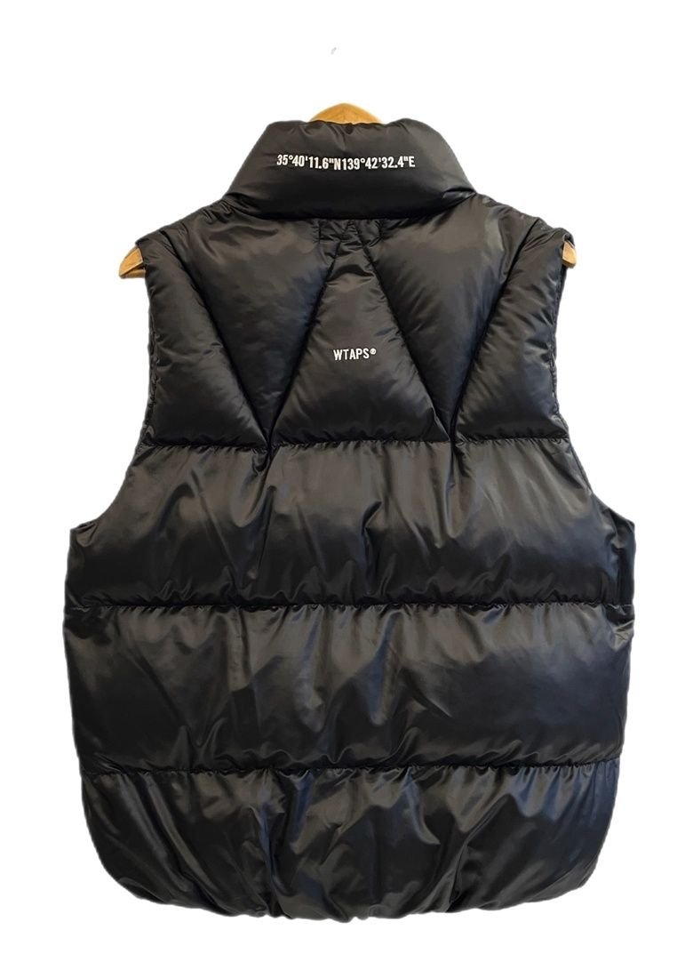 ダブルタップス WTAPS 22AW BIVOUAC VEST 中綿ベスト 黒 222BRDT-JKM01