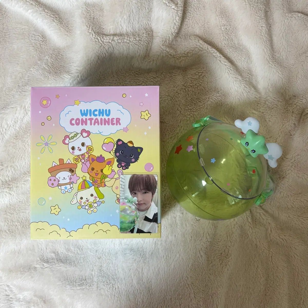 NCT(エヌシーティー)WISH サクヤ ウィCHUU Tシャツ コンテナ - メルカリ