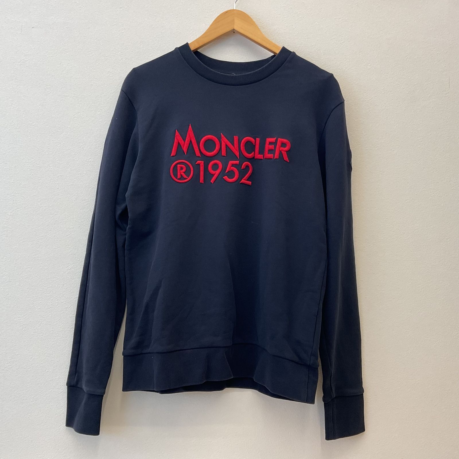 MONCLER 【モンクレール】スウェット ネイビー ブラック M-日本直販