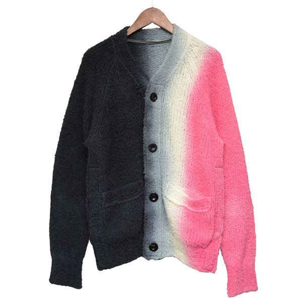 sacai サカイ 2023AW Tie Dye Knit Cardigan タイダイグラデーション