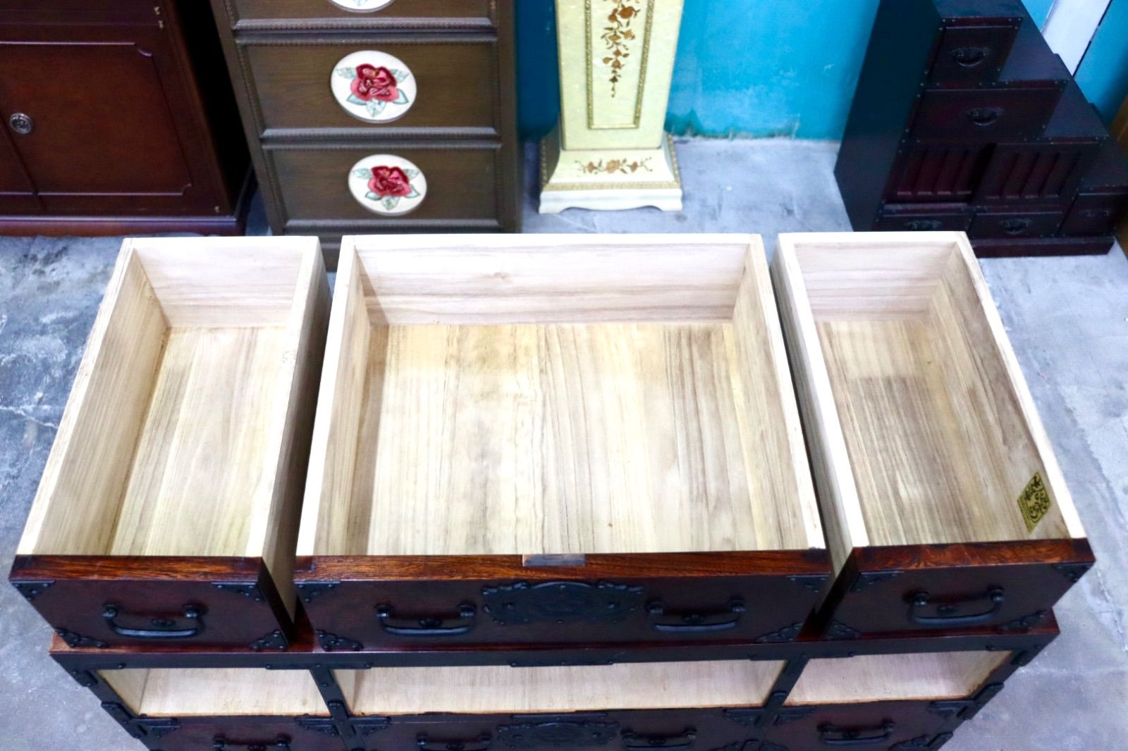 レトロ■アンティーク■箪笥■古民家/伝統工芸/和モダン/岩谷堂箪笥/チェスト/和 レトロ□アンティーク□箪笥□古民家/伝統工芸/和モダン/岩谷堂箪笥