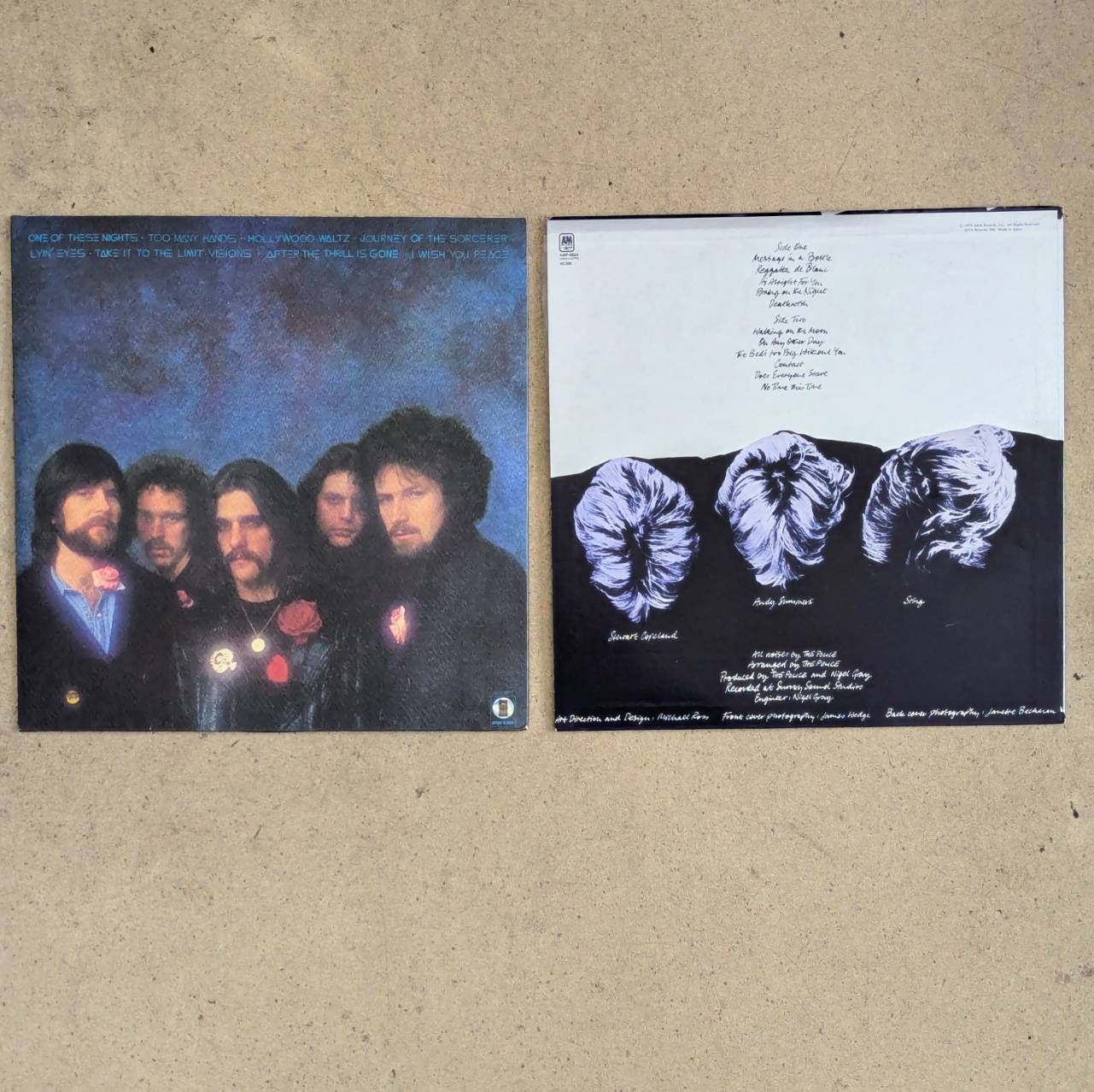 成】洋楽/邦楽LPレコード5枚セット ホテル・カルフォニア他 インテリア