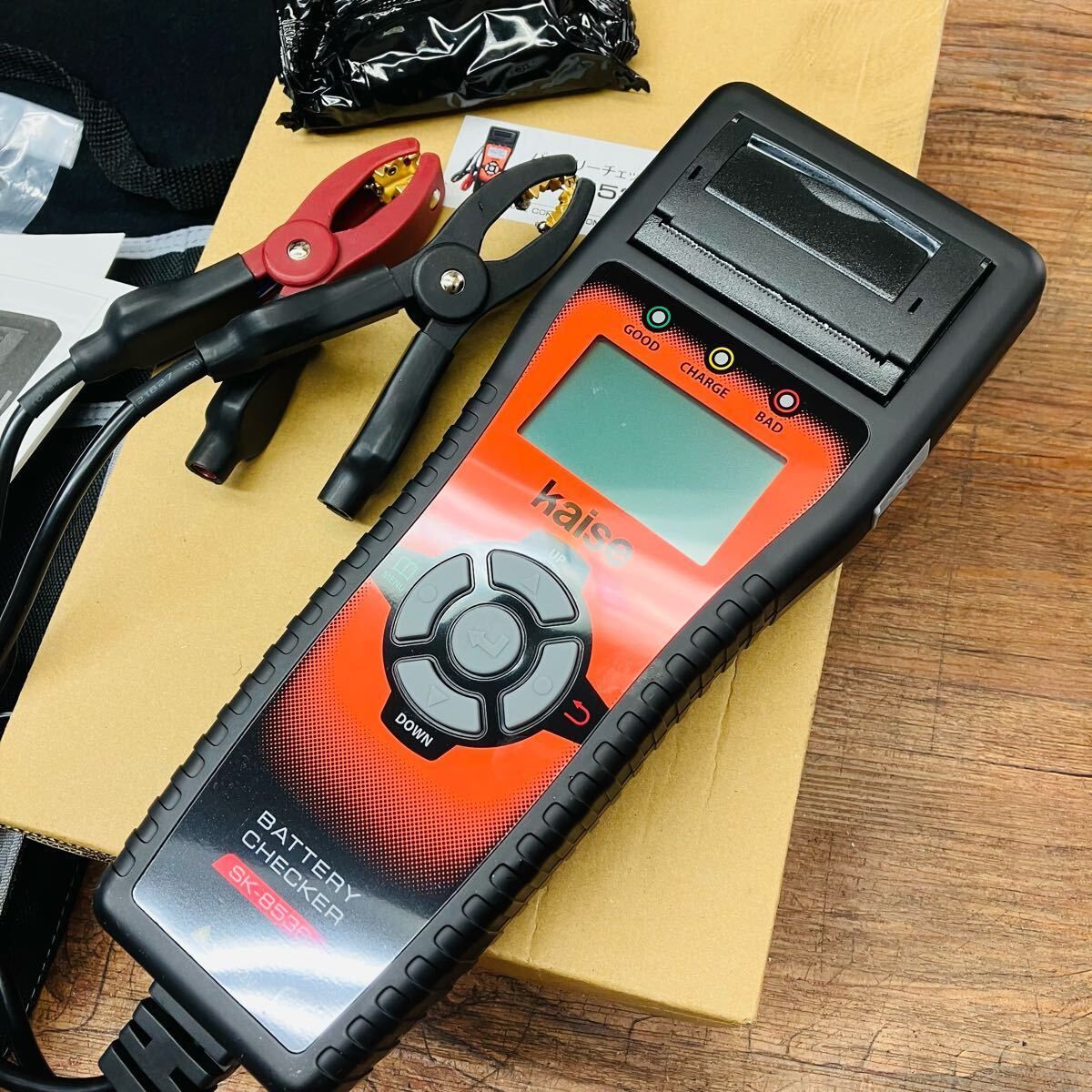 新品未使用カイセKAISEバッテリーチェッカーSK-8551