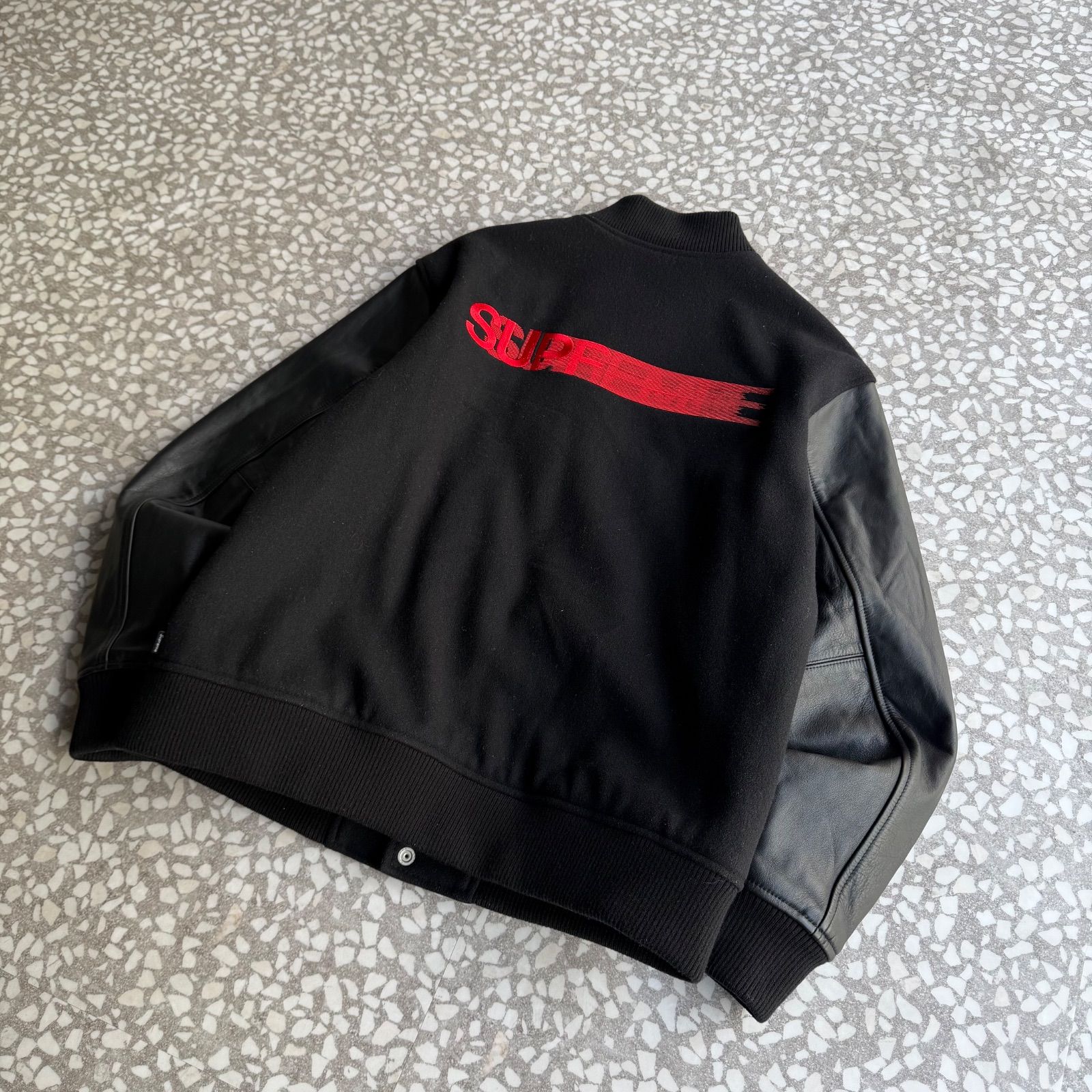 Supreme /18fw Motion Logo Varsity Jacket シュプリーム バーシティー