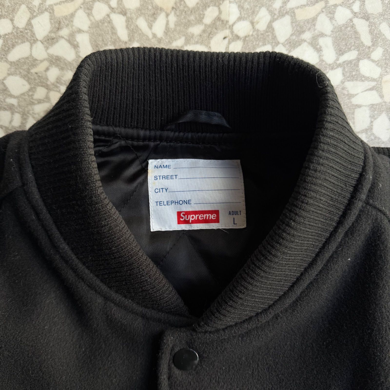 Supreme /18fw Motion Logo Varsity Jacket シュプリーム バーシティー
