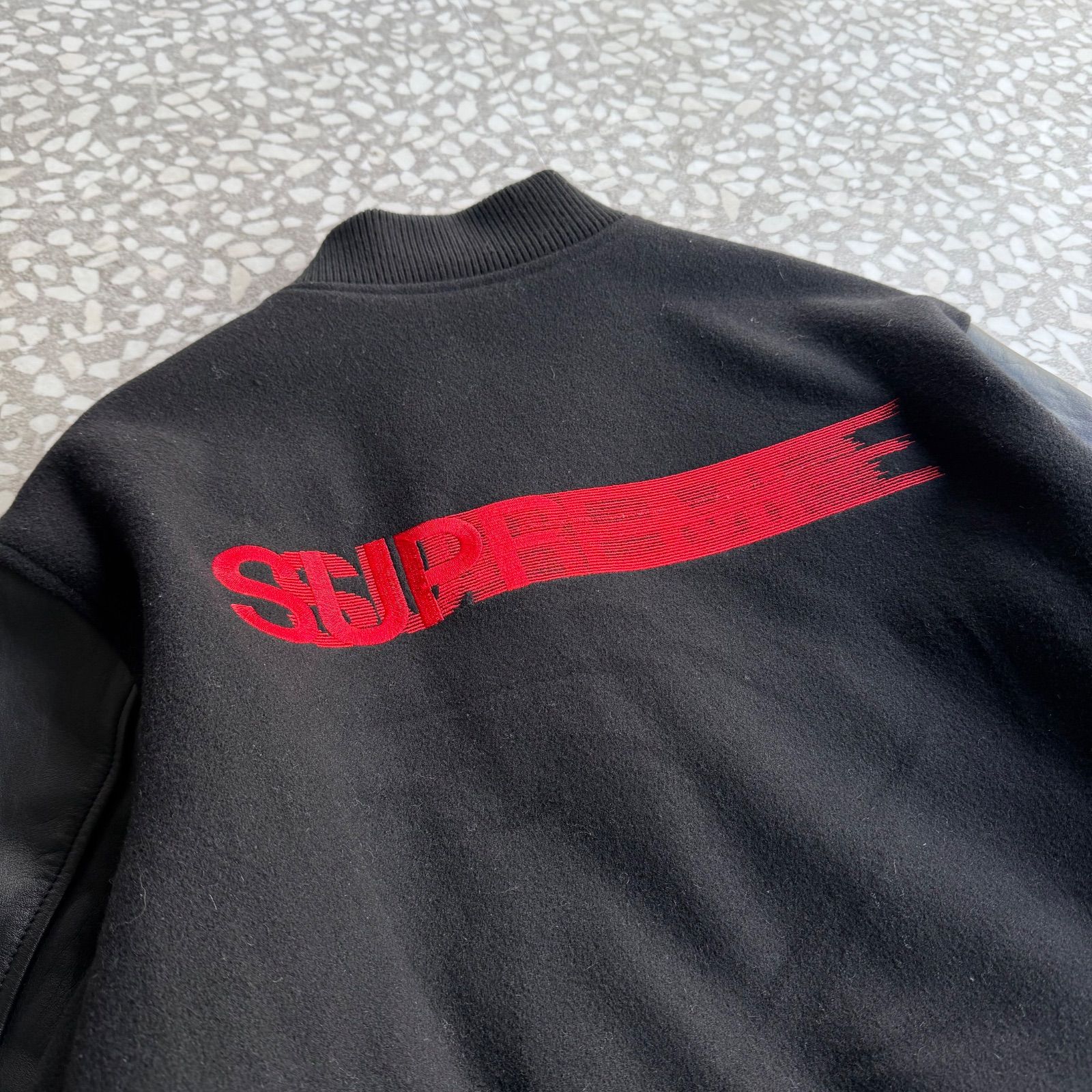 Supreme /18fw Motion Logo Varsity Jacket シュプリーム バーシティー