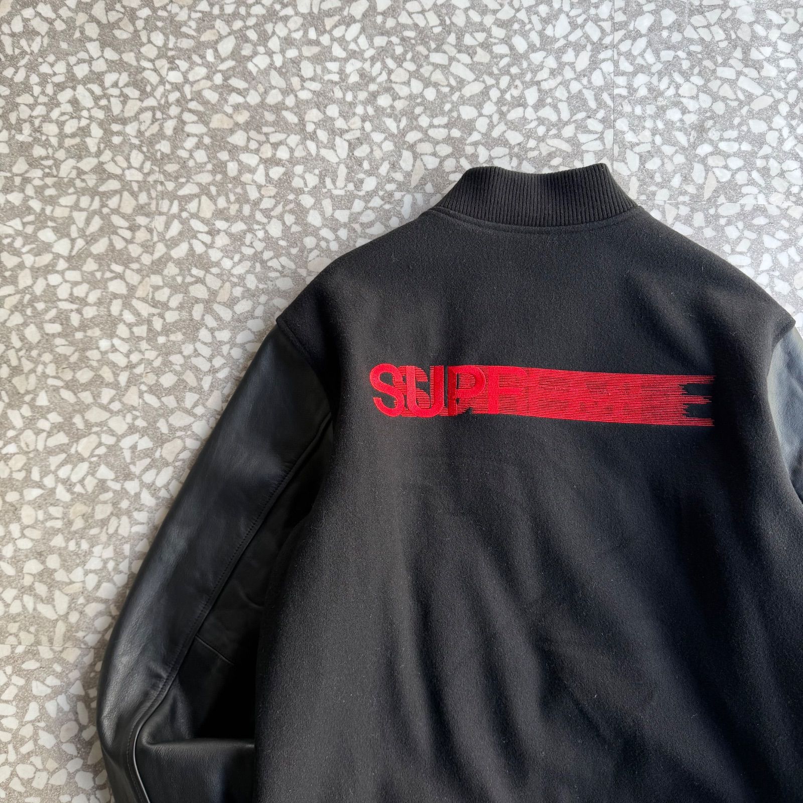 Supreme /18fw Motion Logo Varsity Jacket シュプリーム バーシティー