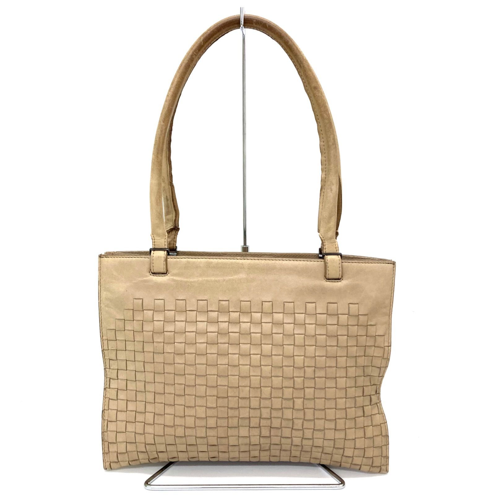 ◇BOTTEGA VENETA◇ボッテガヴェネタ イントレチャート レザートート