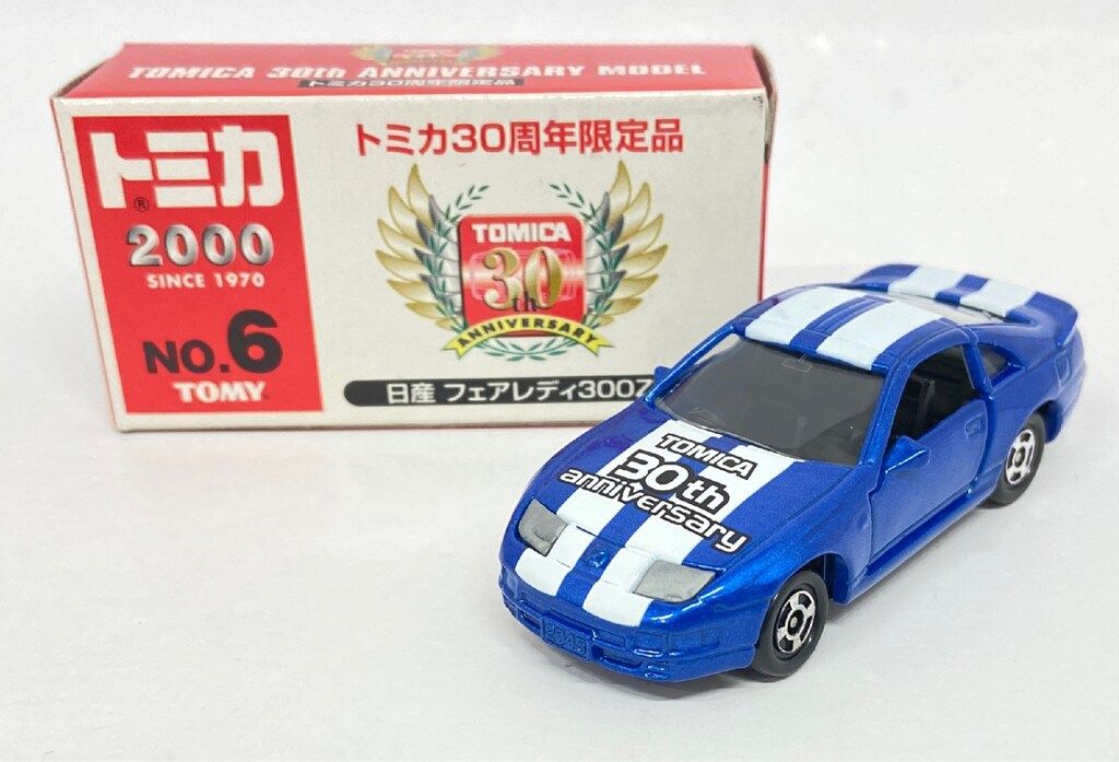 トミー トミカ 30周年限定品 日産 フェアレディ300ZX(青白) No.6