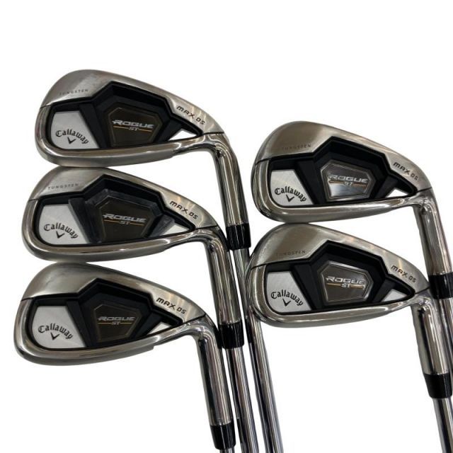 中古】 キャロウェイ ROGUE ST MAX OS 5S アイアンセット IR Dynamic