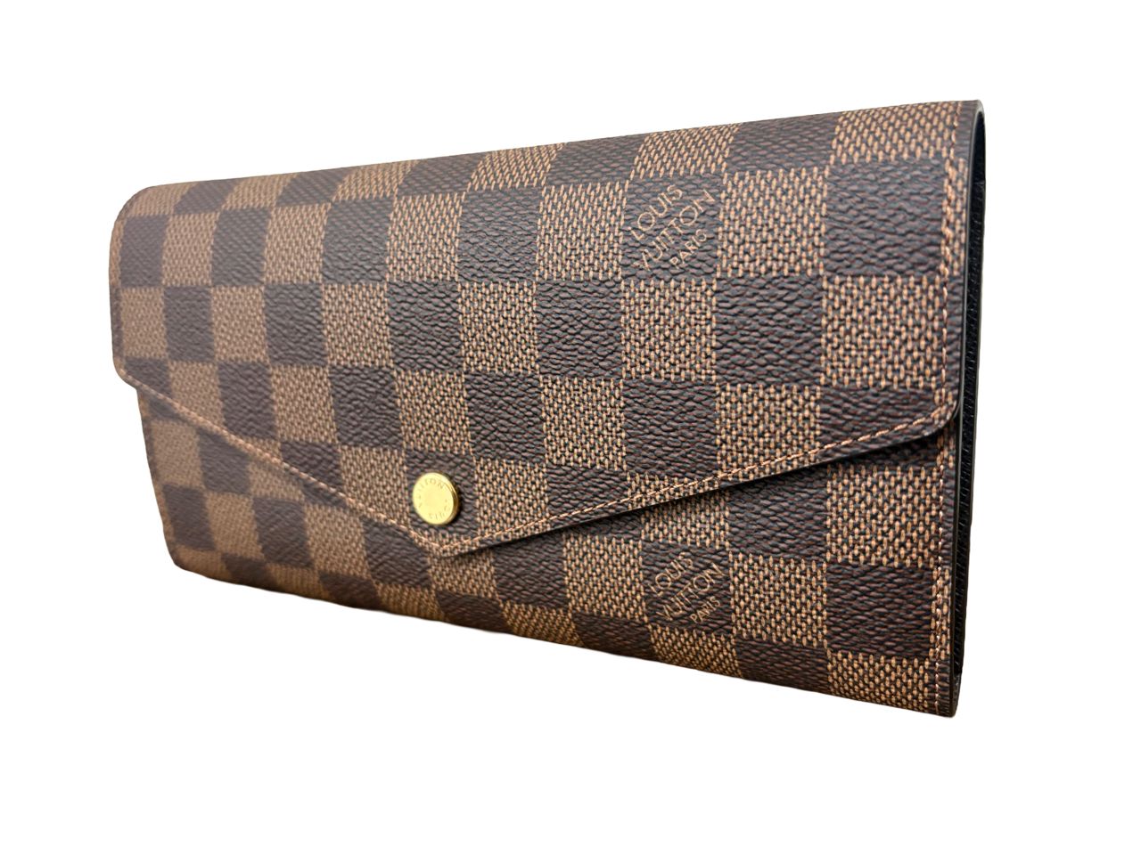 【未使用展示品】ルイ ヴィトン LOUIS VUITTON ダミエ エベヌ キャンバス ポルトフォイユ サラ モノグラム長財布 ウォレット 財布 メンズ レディース
