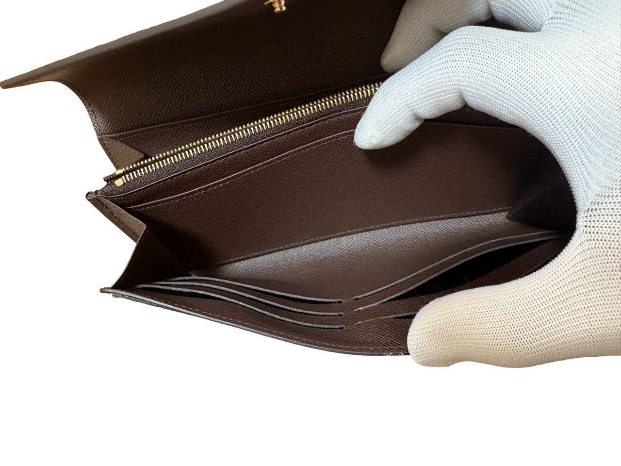 未使用展示品】ルイ ヴィトン LOUIS VUITTON ダミエ エベヌ キャンバス 
