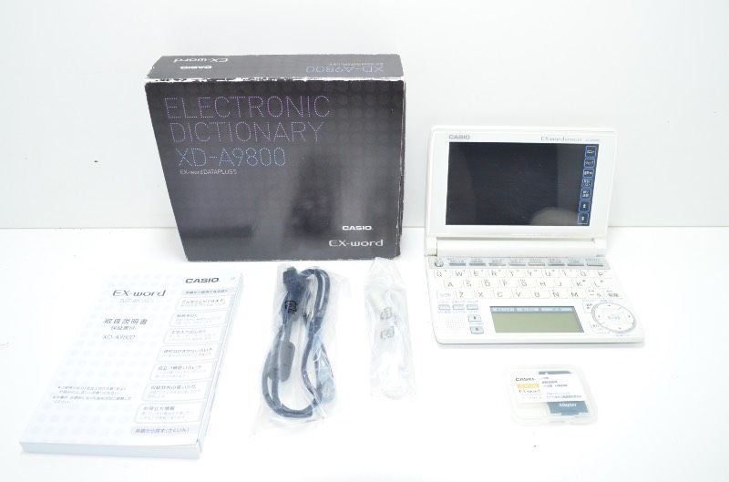 送料無料】 カシオ CASIO 電子辞書 EX-word XD-A9800 DATAPLUS5