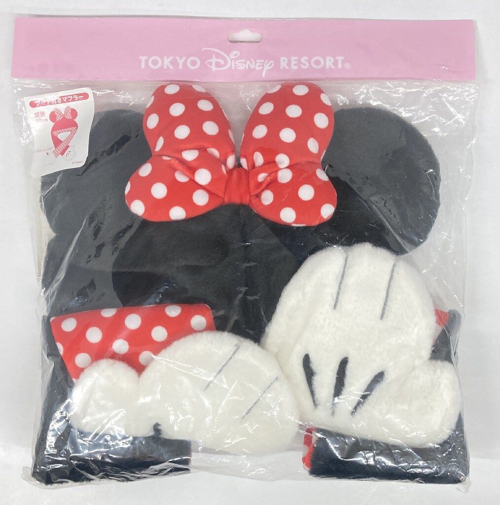 東京ディズニーリゾート フード付きマフラー ミニー