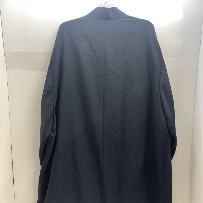 中古】LADMUSICIAN KIMONO LONG JACKET サイズ42 ブラック ラッド