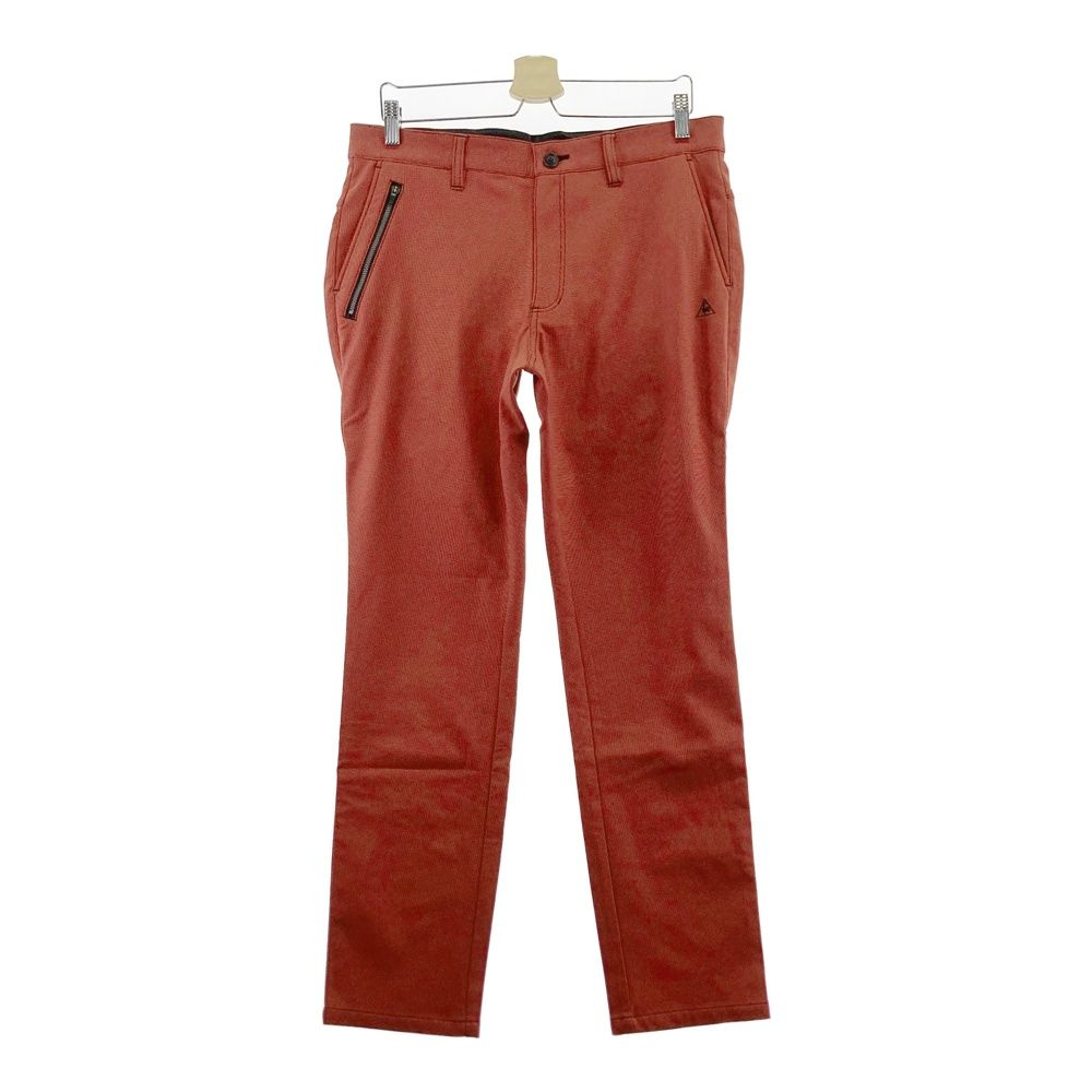 サイズ：88 LE COQ GOLF ルコックゴルフ 裏起毛 ロングパンツ 総柄