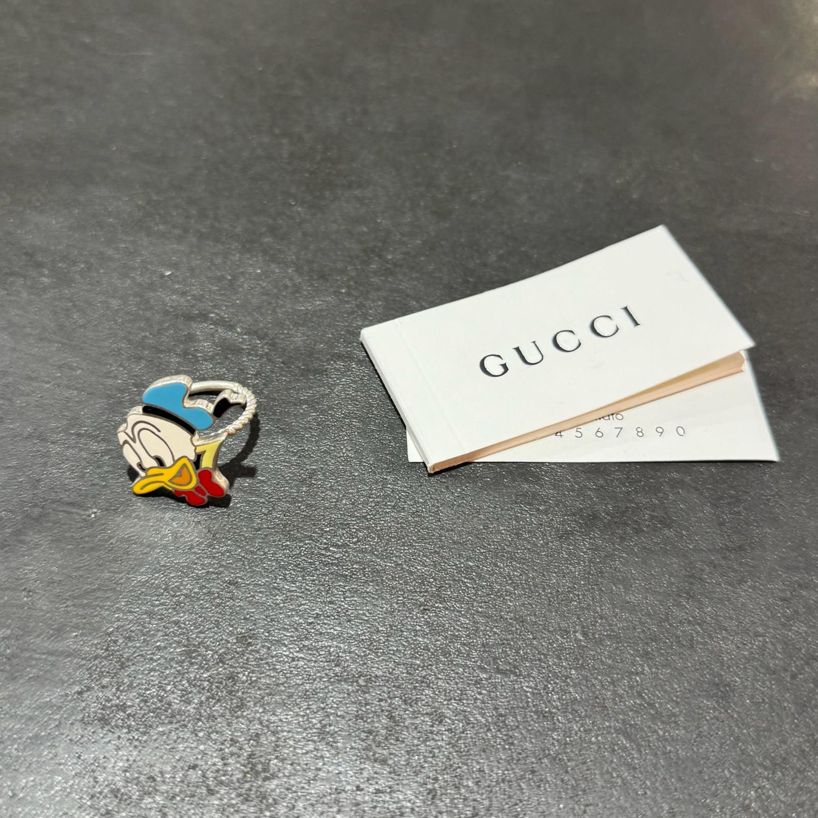 GUCCI × Disney ドナルドダックリング リング グッチ × ディズニー