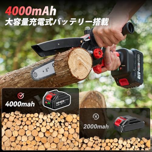 電動チェーンソー 8インチ
