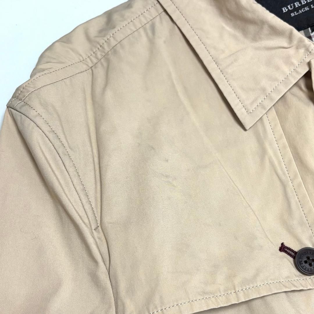 BURBERRY BLACK LABEL ハーフコート L 裏地ノバチェック - メルカリ