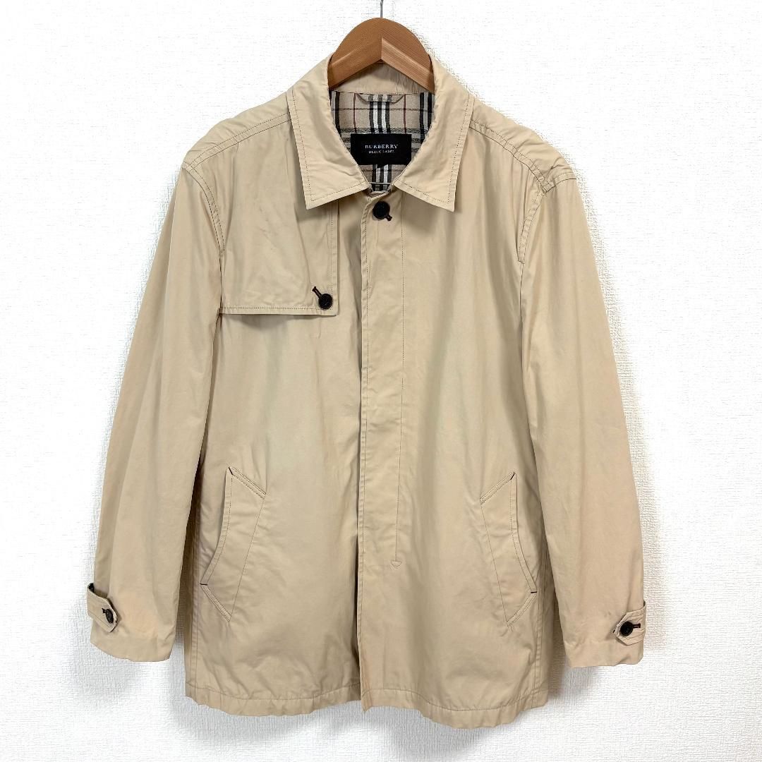 BURBERRY BLACK LABEL ハーフコート L 裏地ノバチェック - メルカリ