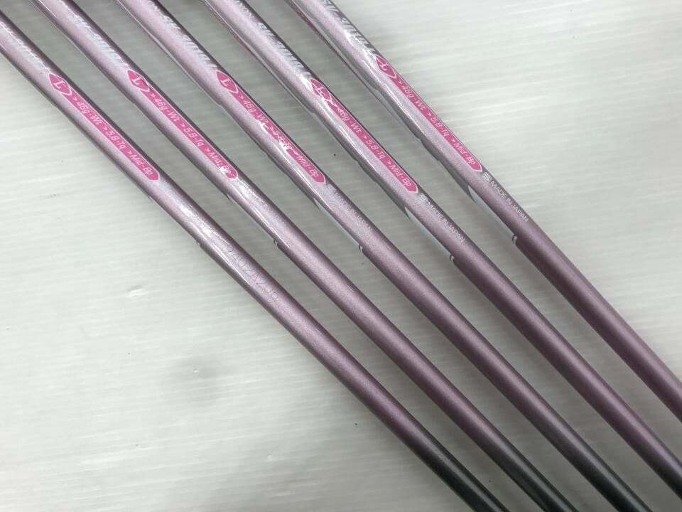 ロンスプ　ピンク✖️グレー ダンロップ スリクソン GiE-L SV-3019J レディス Lフレックス アイアン