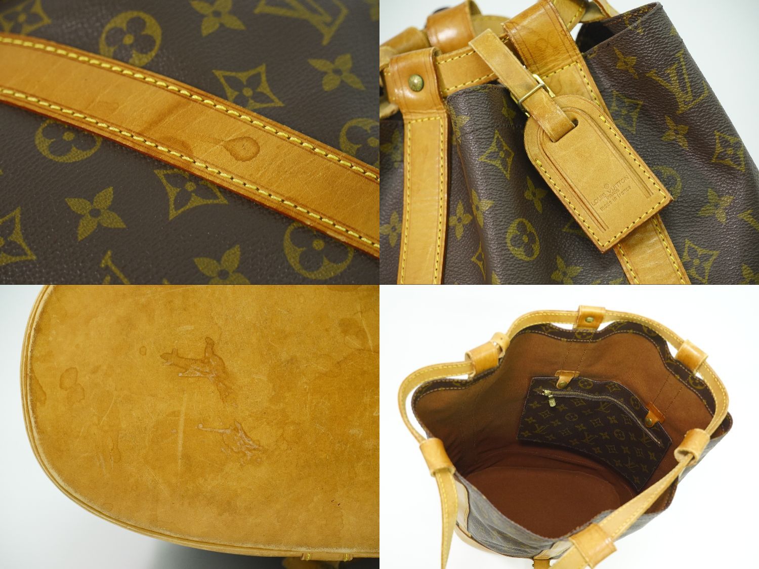 本物 ルイヴィトン LOUIS VUITTON LV ランドネ GM モノグラム