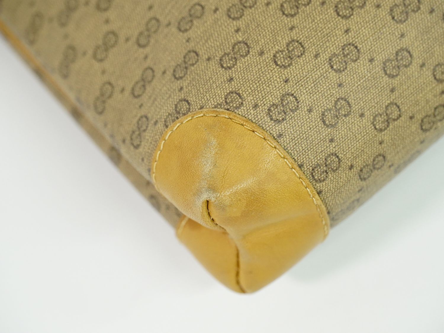 本物 グッチ GUCCI オールドグッチ マイクロGG ショルダーバッグ