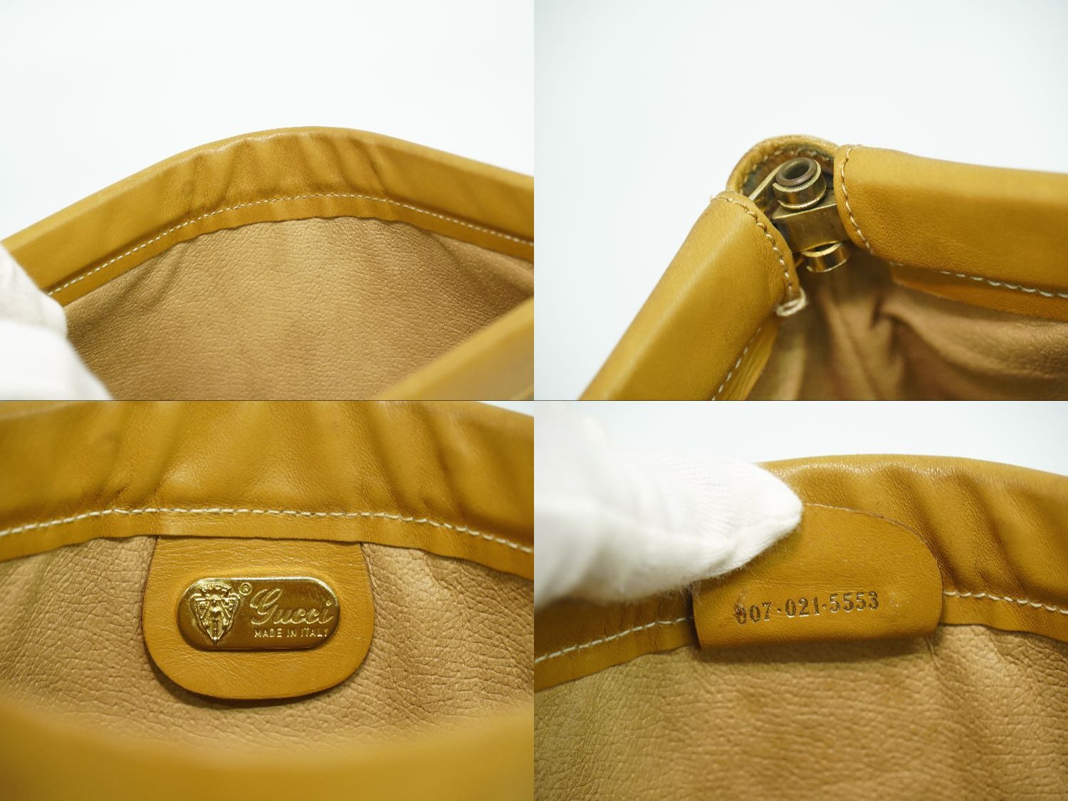 本物 グッチ GUCCI オールドグッチ マイクロGG ショルダーバッグ