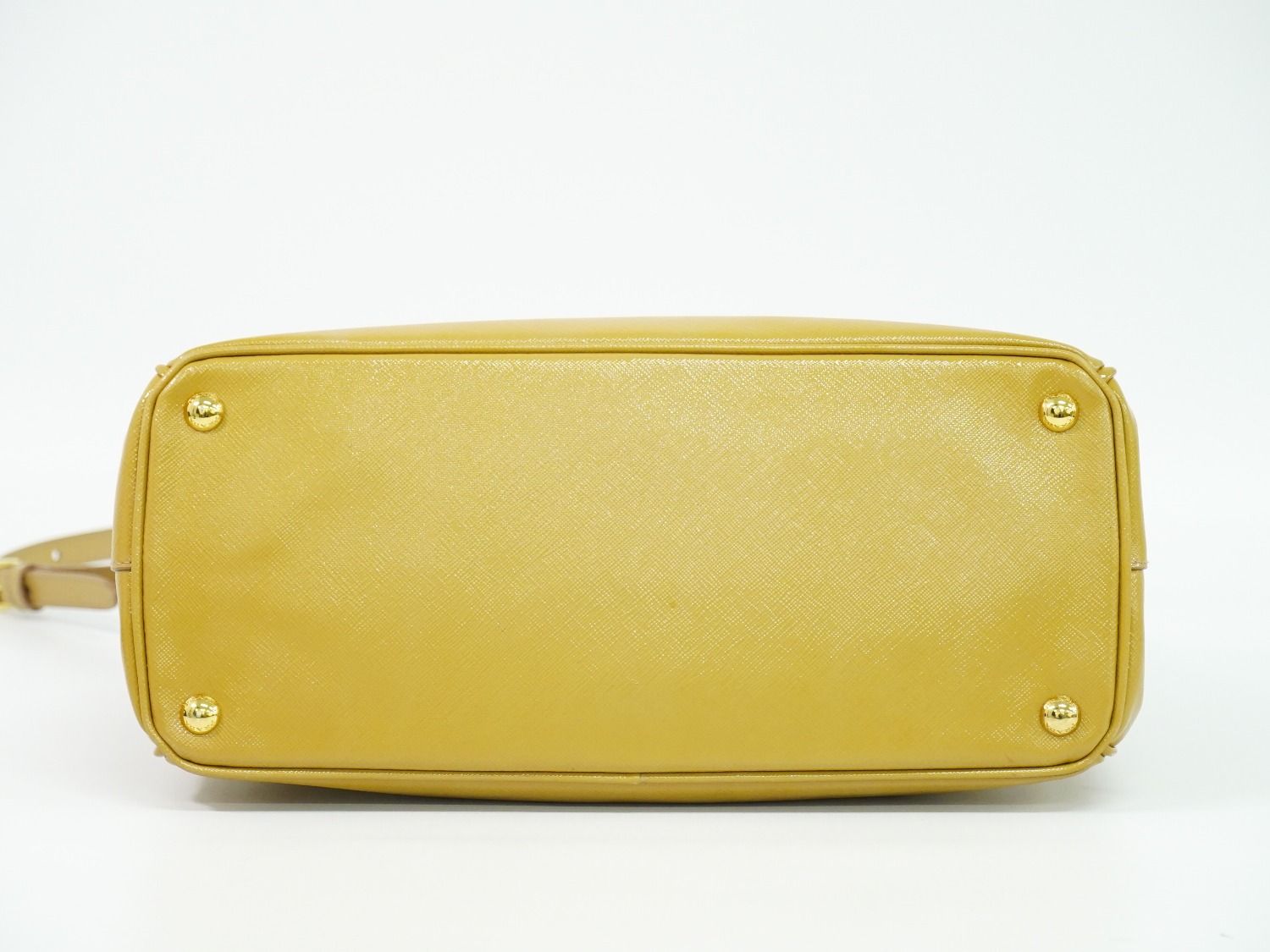 本物 プラダ PRADA ガレリア ラージ 2WAY ショルダーバッグ ハンドバッグ ポシェット レザー キャメル 1BA274 Galleria バッグ 中古・ 本物 プラダ PRADA ガレリア ラージ 2WAY ショルダーバッグ