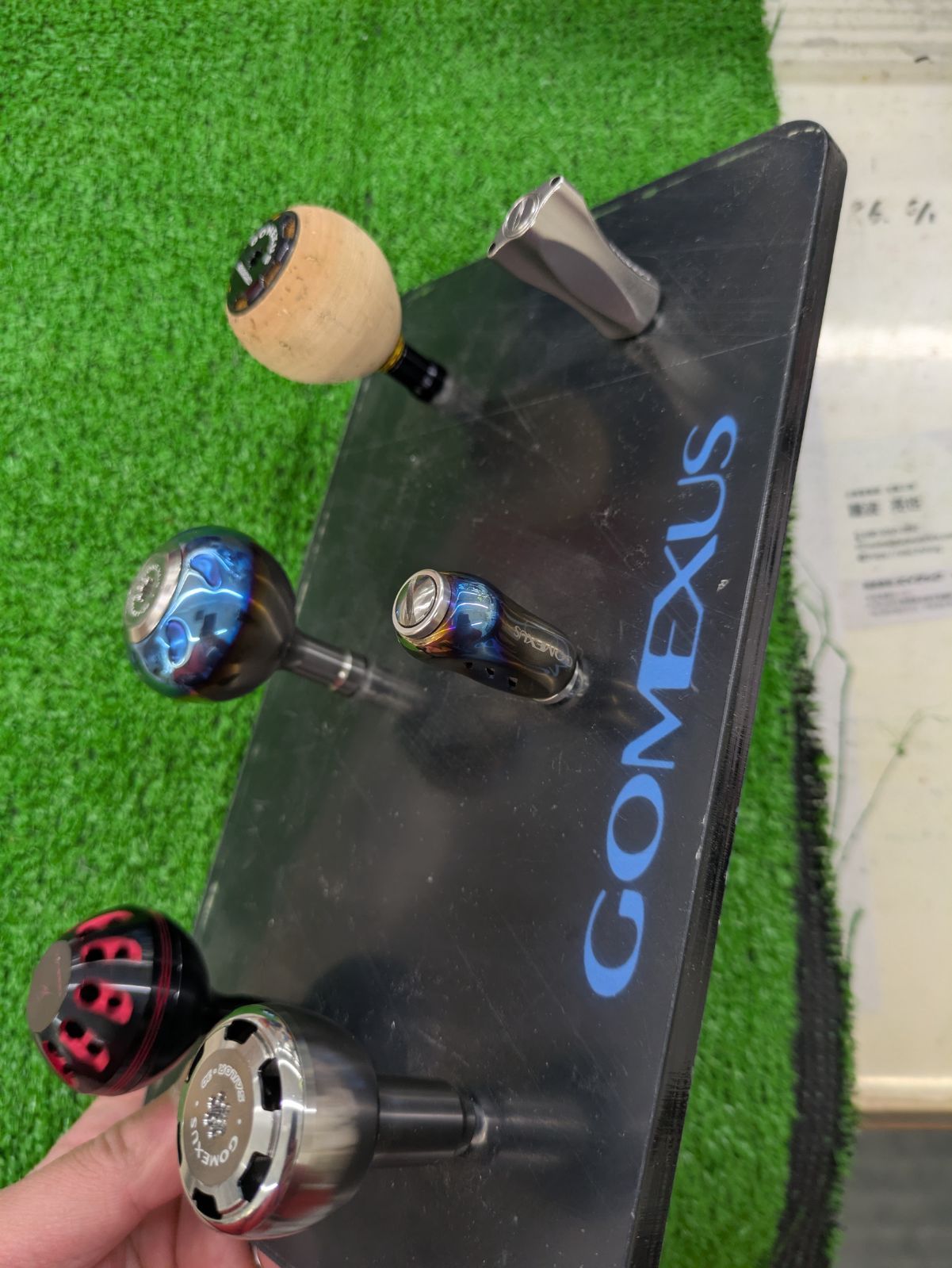  ゴメクサス ハンドルノブ６点セット その他 リール