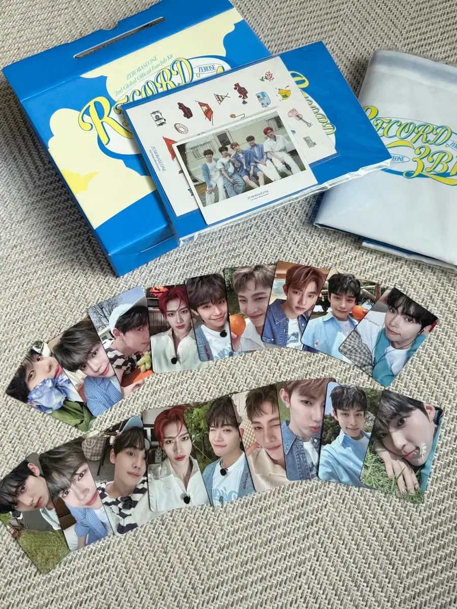 ゼロベースワン ファンクラブキット zerobaseone ファンクラブ キットzb1 fanclub kit第1期 ゼロベースワン