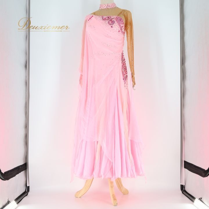 社交ダンス 衣装 スタンダードドレス ワンピース ドレス スタンダード