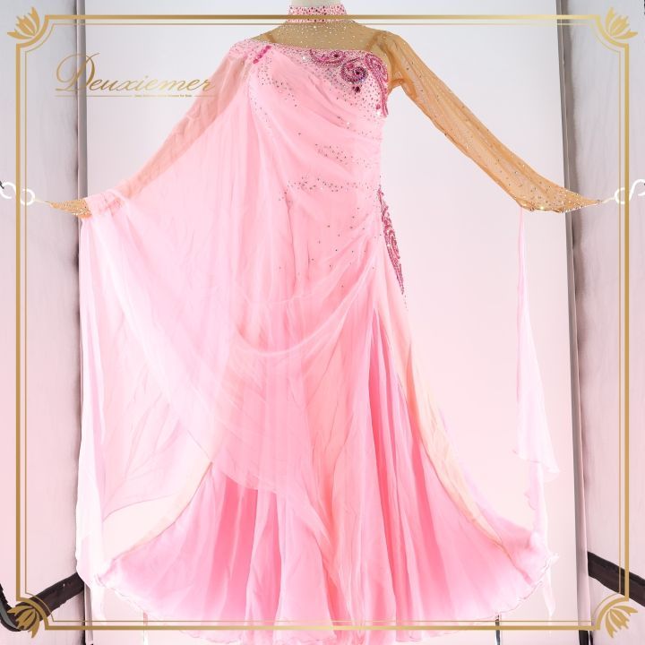 社交ダンス 衣装 スタンダードドレス ワンピース ドレス スタンダード