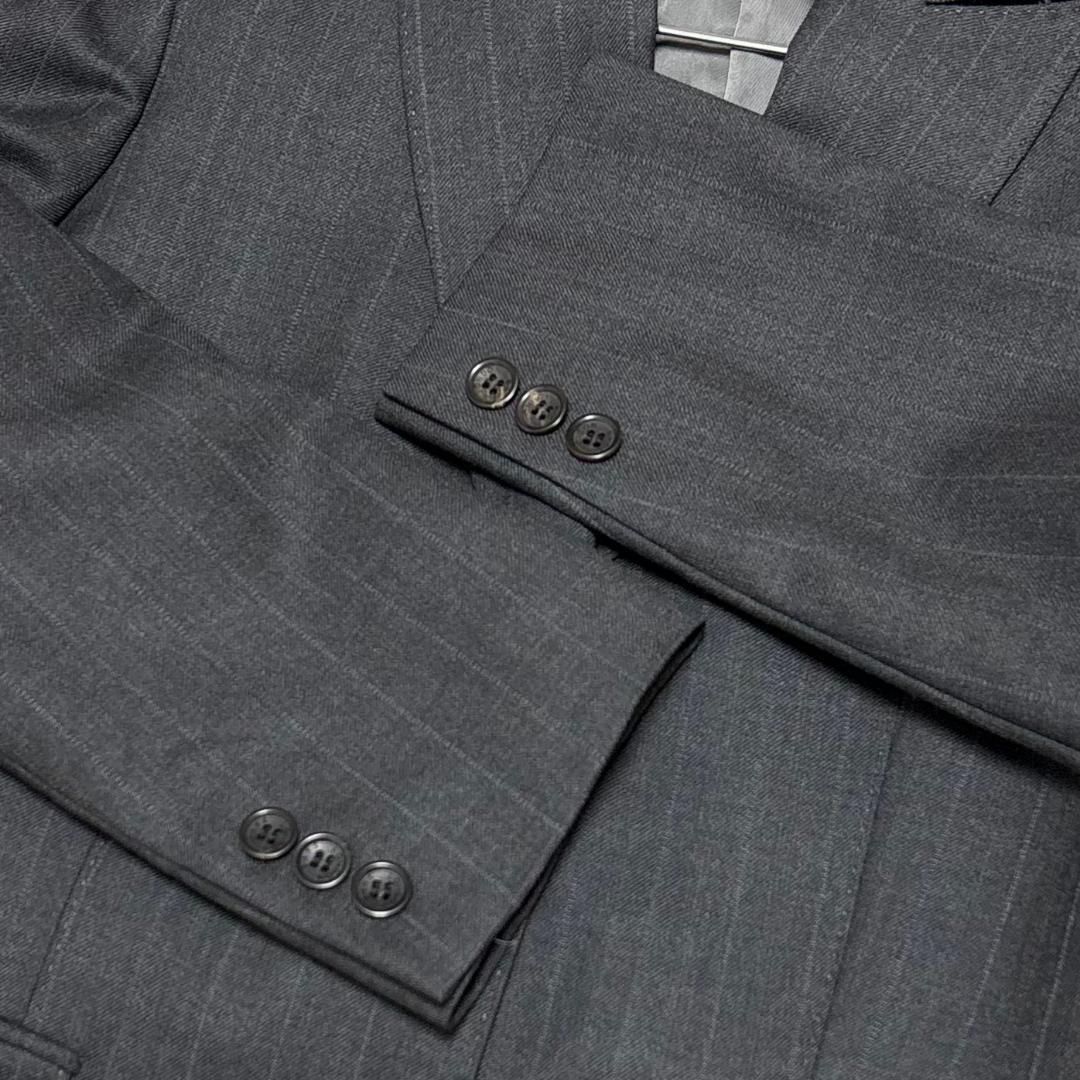 美品】 DAKS エルメネジルドゼニア生地 テーラードジャケット 38 
